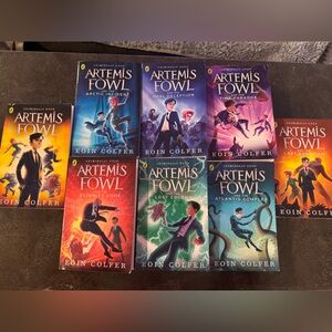 Artemis Fowl Complete Series Books 1–8 by Eoin Colfer Paperback Set